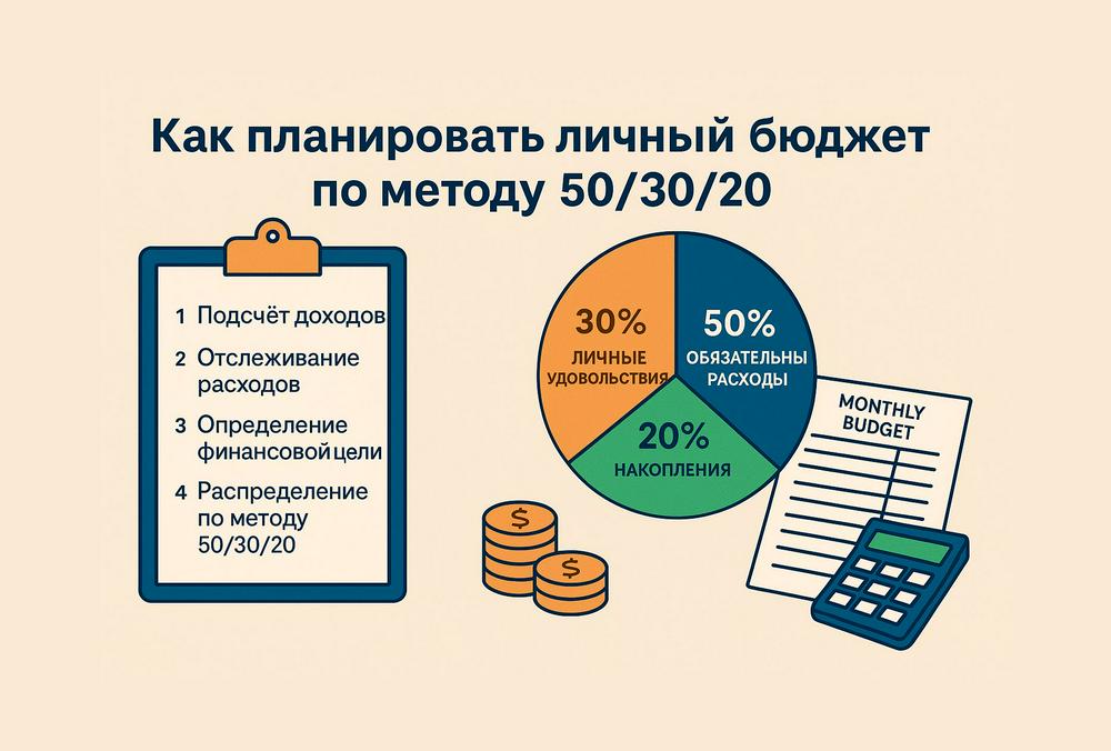 Как планировать личный бюджет по методу 50/30/20